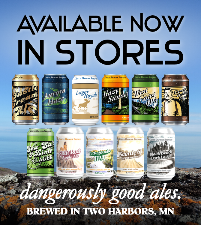 Available now in stores! Castle Danger Brewery 2026!