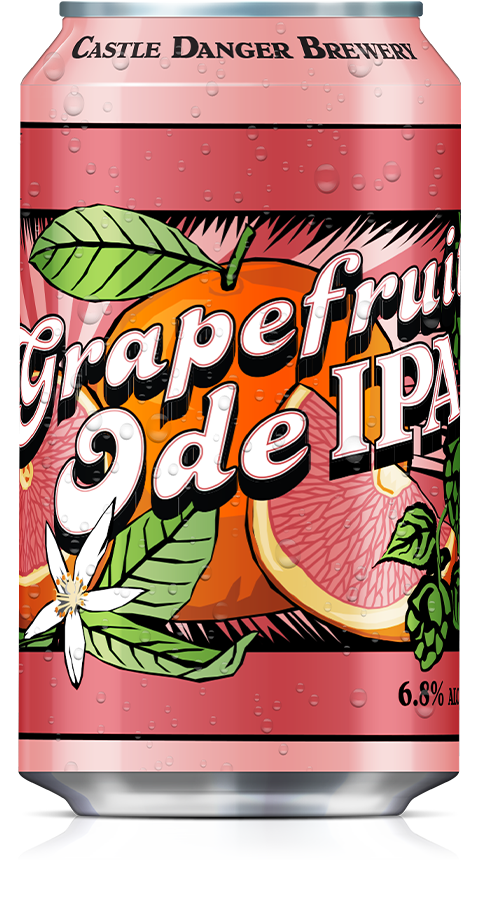 Grapefruit Ode IPA can